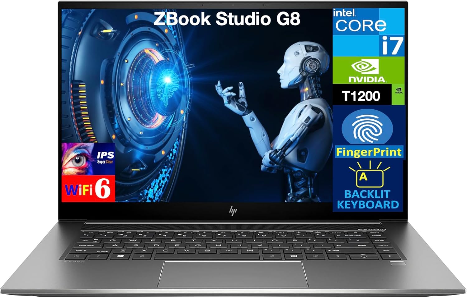 إتش بي زد بوك معالج i7 الجيل 4 - ذاكرة 8 جيجا - هارد 500 جيجا - شاشة 15.6 بوصة - كرت شاشة 2 جيجا