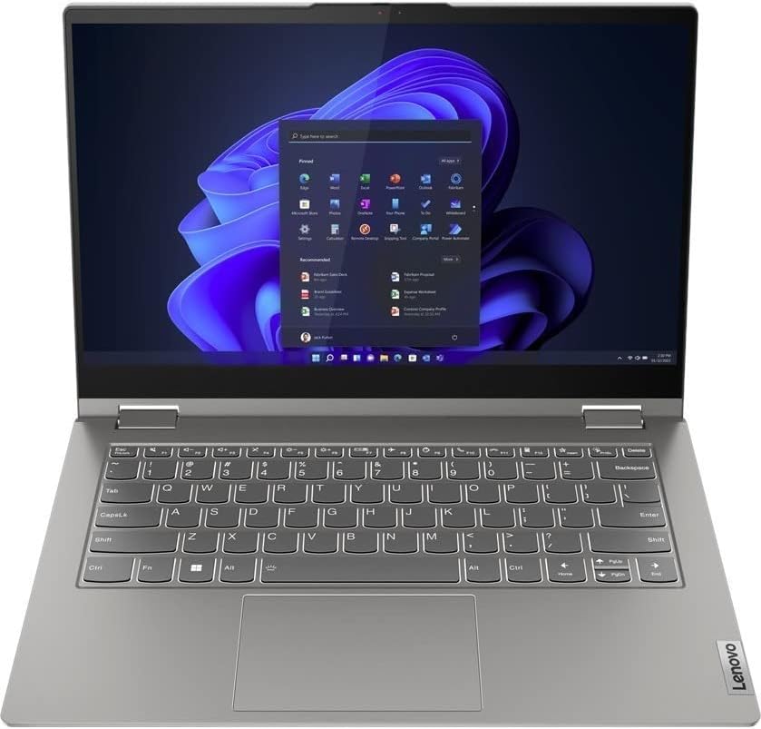 لينوفو ثنك بوك 14s يوجا معالج i7-1165G7 الجيل 11 - ذاكرة 16 جيجا - هارد 512 جيجا - شاشة 14 بوصة