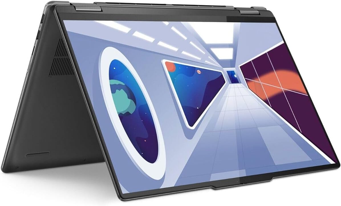 لينوفو يوجا7 16IRL8 معالج i5-1335U الجيل 13 - ذاكرة 8 جيجا - هارد 256 جيجا - شاشة 16 بوصة