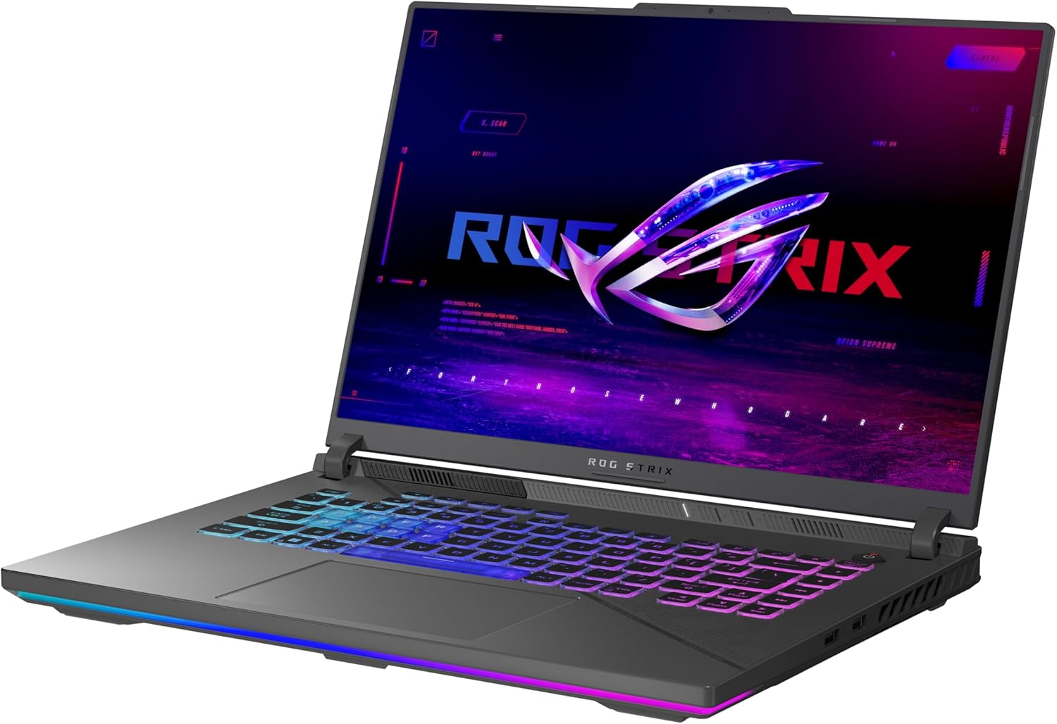 اسوس روج ستركس معالج i7-13650HX الجيل 13 - ذاكرة 16 جيجا - هارد 512 جيجا SSD - شاشة 16 بوصة - كرت شاشة RTX4050 حجم 6 جيجا